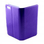 Wholesale iPhone 5S 5 Slim Flip Leather Wallet Case (Purple)